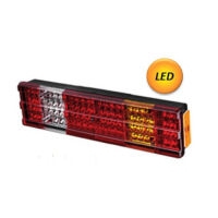 Sklo LED zad. lampy MB ACTROS pravé