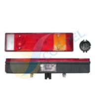 Zadní svítilna 7K L+osv. SPZ - Iveco Stralis na konektor, PROPLAST