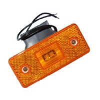 Pozička oranž LED s drž+kabel hran 107x46