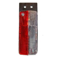 Pozička červ/bíl s drž. 92x42mm