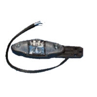 Pozička bíl/červ/oranž LED+držák