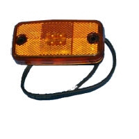 Pozička oranž LED110x54 s kabelem 4diody