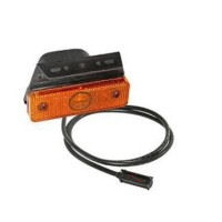 Pozička oranž LED hran 95x30+držák+kabel FLATPOINT