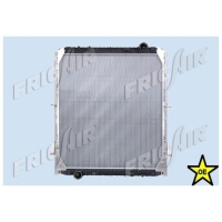 RADIATOR IVECO EUROSTAR-EUROTECH W/o REAR TUBE - OE - Valeo Sys.