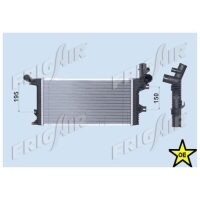 RADIATOR AFTERCOOLER MERCEDES TRUCKS ATEGO - OE - Valeo Sys. - AfterCooler