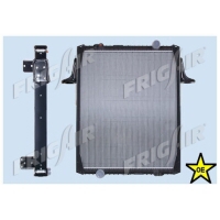RADIATOR RENAULT TR. PREMIUM-KERAX 825x730 WITH FRAME - OE