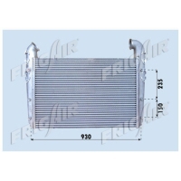 INTERCOOLER SCANIA 94/114/124/144 SERIE P 95> -