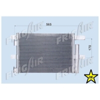 CONDENSER IVECO EUROCARGO TECTOR REST. 06/03> - OE