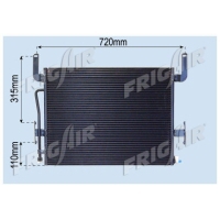 CONDENSER RENAULT V.I. PREMIUM 96> -