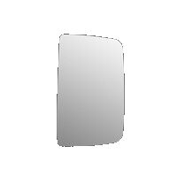 Ren.,DAF, Vol. - kryt zrcadla h., stříbrný, L/P (větší zrc.), 370x
