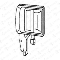 Iv. Daily 2006 - klika zadních dveří komplet