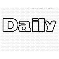 Iv.Daily S2000 - nápis DAILY na zadní dveře