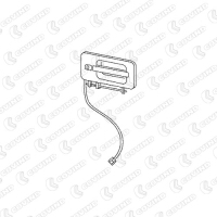MB ACTROS MP2/3 - klika dveří s klíčem P