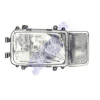 DAF 95 - př.světlo H4, 4/87-10/95, bez ovl. L