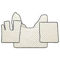 Koberec DAF XF 106 (14-...) automat - koženka, na celou podlahu, béžový