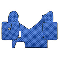 Koberec IVECO STRALIS HI-WAY (13-16) manuál - koženka, na celou podlahu, modrý