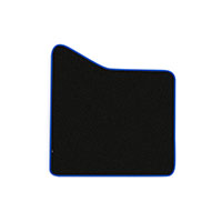 Koberec MERCEDES ACTROS MP 4 (11-...) - velurový, středový, s modrým lemem