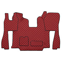 Koberec SCANIA R (11-16) automat, standardní sedadla - koženka, na celou podlahu, červený