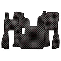 Koberec SCANIA R (11-16) manuál, standardní sedadla - koženka, na celou podlahu, černo-čer