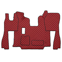 Koberec SCANIA R (11-16) manuál, standardní sedadla - koženka, na celou podlahu, červený