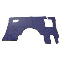 Koženková podlaha MB ACTROS IV modrá,sklop.spolujezdec