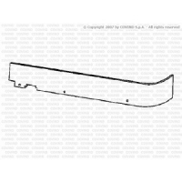 Iveco Eurotech - lišta př. nárazníku L větší