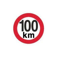 Samolepka 100km