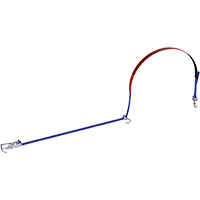 Upínací pás LOHR převoz vozidel, ETA, pevnost 3000kg, šíře 35mm, délka 2.8m, návlek 1100mm