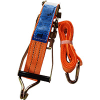 Upínací souprava - pás a ráčna, délka 4m, pevnost 1500kg, šíře 50mm