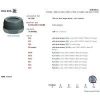 ALEXANDER: ALX300, ULTRA, BERKHOF: Excellence VAN HOOL: Astrobel VOLVO: F10, F12, F16, FH