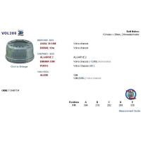 VOLVO: B10M front drum