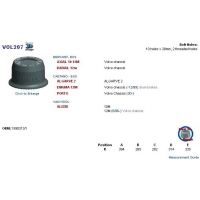 VOLVO: B10M rear drum