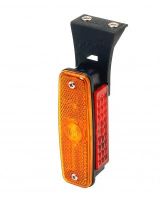 Pozička bíl/červ/oranž MAN TGL 125x30mm