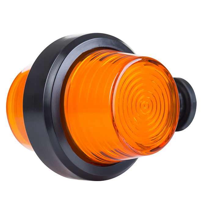 Obrysové světlo NEON, krátké, oranžové